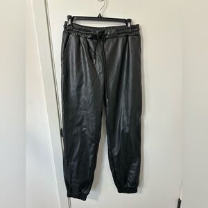 Francesca's Collections Black Joggers